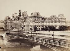 Hotel de Ville, Paris, between 1849 and 1864. Creator: Edouard Baldus