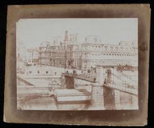 Hotel de Ville, Paris, c1850s. Creator: Unknown