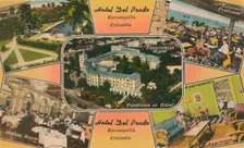 Hotel Del Prado, Barranquilla, Colombia c1940s