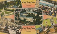 Hotel Del Prado, Barranquilla, Colombia c1940s