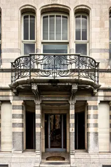 Hotel Deprez-Van de Velde, 3 Av. Palmeston, Brussels, Belgium, (1895-1896), c2014-2017. Artist: Alan John Ainsworth