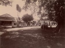 Hotel des Indes, Batavia, 1860s-70s. Creator: Unknown