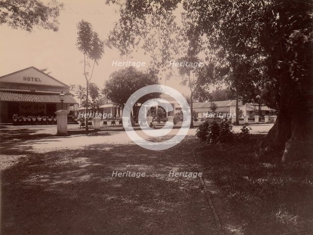 Hotel des Indes, Batavia, 1860s-70s. Creator: Unknown.