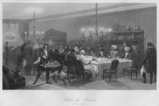 Hotel des Princes. (Table D'Hote) c1843. Artist: Lumb Stocks