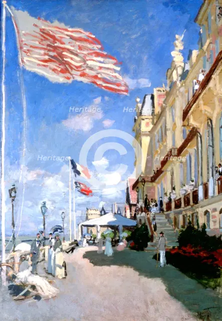 'Hotel des Roches Noires, Trouville', 1870. Artist: Claude Monet