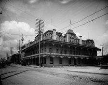 Hotel Duval [i.e. Duval Hotel], Jacksonville, Fla., between 1900 and 1905. Creator: Unknown