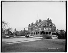 Hotel Florence, Pullman, Ill's., between 1890 and 1901. Creator: Unknown