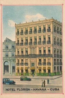 Hotel Florida - Havana - Cuba c1910