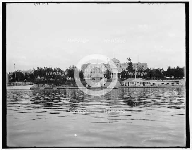 Hotel Frontenac, Thousand Islands, c1902. Creator: William H. Jackson.