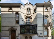 Hotel Hannon, 1 Avenue de la Jonction, Brussels, Belgium, (1902), c2014-c2017. Artist: Alan John Ainsworth