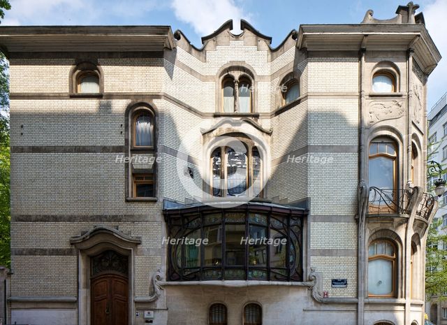 Hotel Hannon, 1 Avenue de la Jonction, Brussels, Belgium, (1902), c2014-c2017. Artist: Alan John Ainsworth.