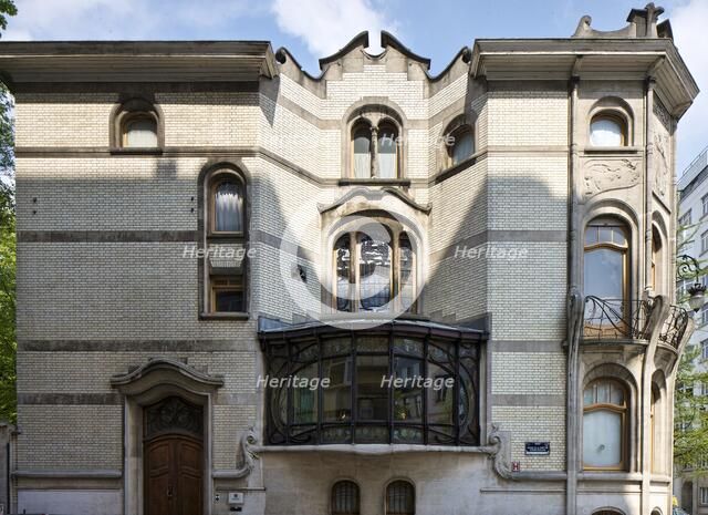 Hotel Hannon, 1 Avenue de la Jonction, Brussels, Belgium, (1902), c2014-c2017. Artist: Alan John Ainsworth.