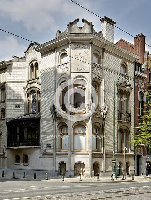 Hotel Hannon, 1 Avenue de la Jonction, Brussels, Belgium, (1902), c2014-c2017. Artist: Alan John Ainsworth.