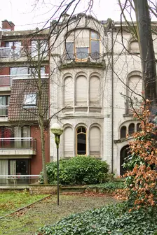 Hotel Hannon, rear elevation, Brussels, Belgium, (1902), c2014-c2017. Artist: Alan John Ainsworth