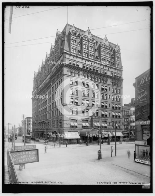 Hotel Iroquois, Buffalo, N.Y., c1905. Creator: Unknown.