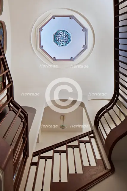 Hotel Otlet, 13 Rue de Florence, Brussels, Belgium, c2014-2017. Artist: Alan John Ainsworth.