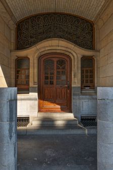Hotel Otlet, 13 Rue de Florence, Brussels, Belgium, c2014-2017. Artist: Alan John Ainsworth