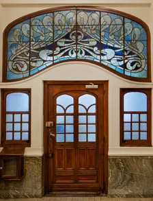 Hotel Otlet, 13 Rue de Florence, Brussels, Belgium, c2014-2017. Artist: Alan John Ainsworth