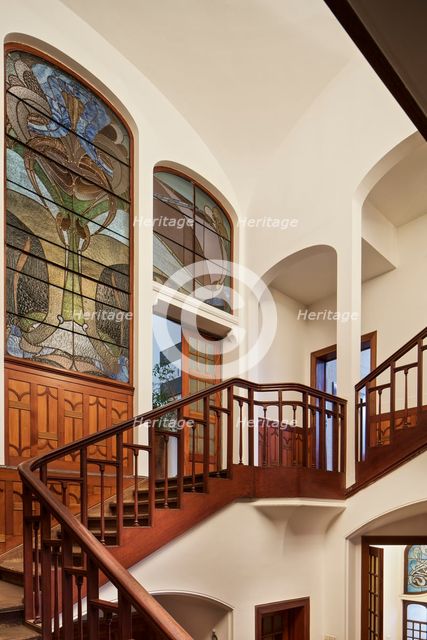 Hotel Otlet, 13 Rue de Florence, Brussels, Belgium, c2014-2017. Artist: Alan John Ainsworth.