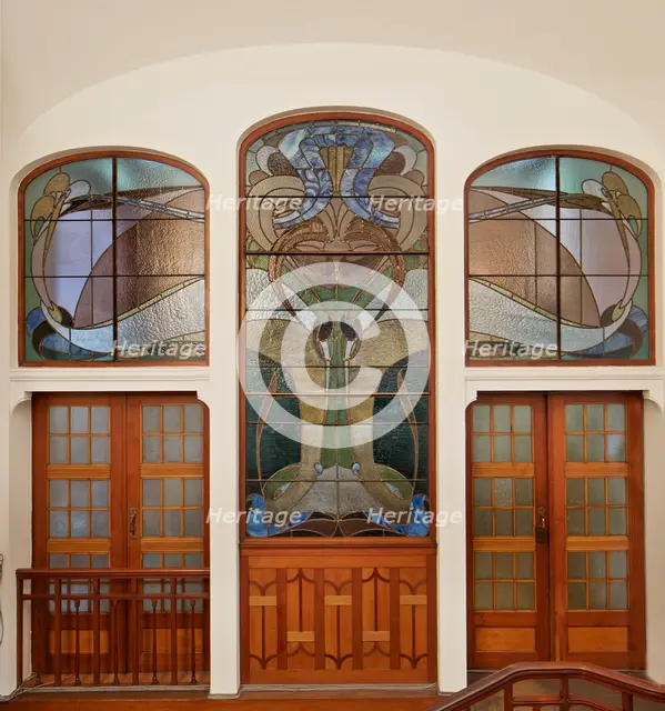 Hotel Otlet, 13 Rue de Florence, Brussels, Belgium, c2014-2017. Artist: Alan John Ainsworth.