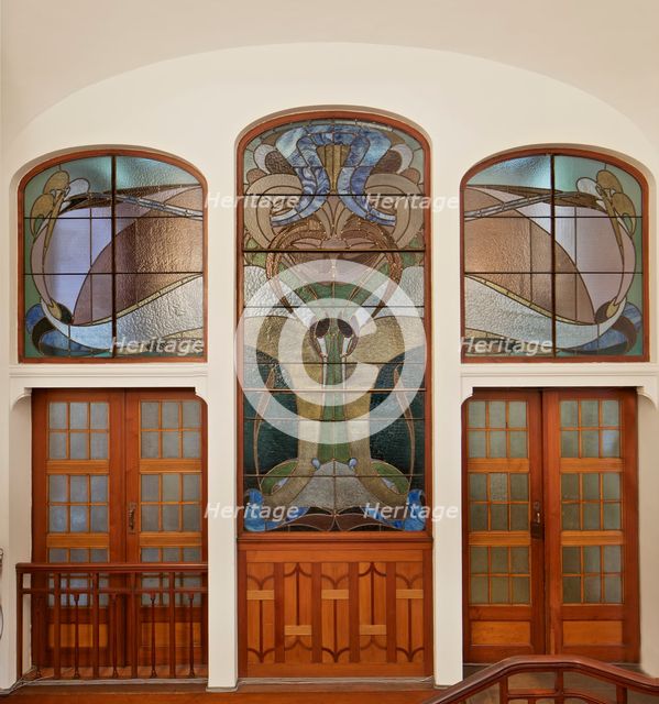 Hotel Otlet, 13 Rue de Florence, Brussels, Belgium, c2014-2017. Artist: Alan John Ainsworth.