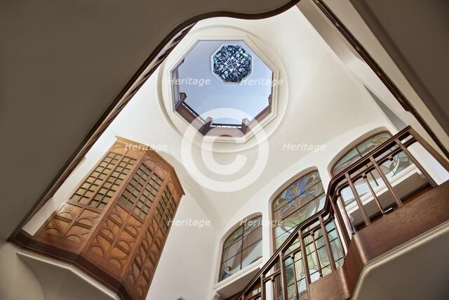 Hotel Otlet, 13 Rue de Florence, Brussels, Belgium, c2014-2017. Artist: Alan John Ainsworth.