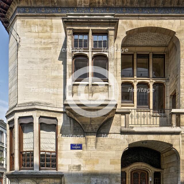 Hotel Otlet, 13 Rue de Florence, Brussels, Belgium, c2014-2017. Artist: Alan John Ainsworth.