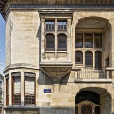 Hotel Otlet, 13 Rue de Florence, Brussels, Belgium, c2014-2017. Artist: Alan John Ainsworth