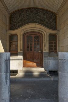 Hotel Otlet, 13 Rue de Florence, Brussels, Belgium, c2014-2017. Artist: Alan John Ainsworth