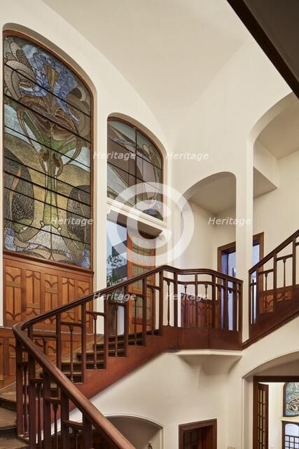 Hotel Otlet, 13 Rue de Florence, Brussels, Belgium, c2014-2017. Artist: Alan John Ainsworth.