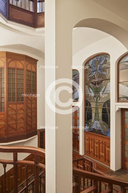 Hotel Otlet, 13 Rue de Florence, Brussels, Belgium, c2014-2017. Artist: Alan John Ainsworth.