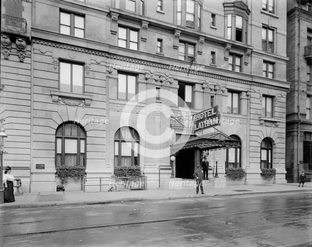 Hotel Latham, New York, N.Y., between 1905 and 1915. Creator: Unknown.
