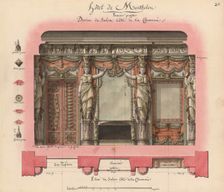 Hôtel Montholon. Projet de salon, 1786. Creator: Lequeu, Jean-Jacques (1757-1826)
