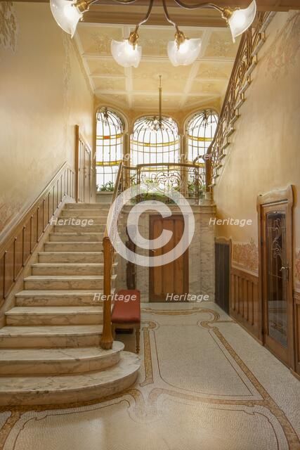 Hotel Max Hallet, 346 Avenue Louise, (1906), c2014-2017. Artist: Alan John Ainsworth.