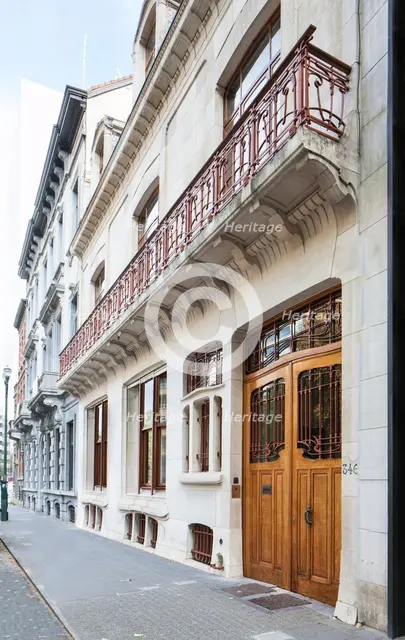 Hotel Max Hallet, 346 Avenue Louise, Brussels, Belgium, c2014-2017. Artist: Alan John Ainsworth.