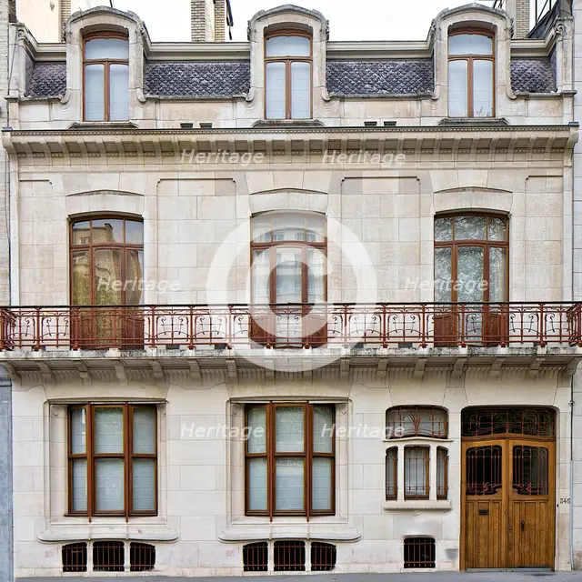 Hotel Max Hallet, 346 Avenue Louise, Brussels, Belgium, c2014-2017. Artist: Alan John Ainsworth.