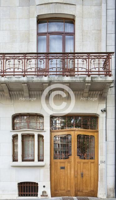 Hotel Max Hallet, 346 Avenue Louise, Brussels, Belgium, c2014-2017. Artist: Alan John Ainsworth.