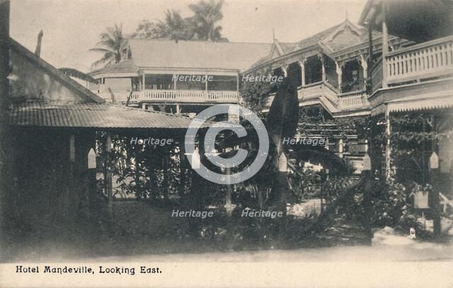 'Hotel Mandeville, Looking East', Jamaica, c1913. Creator: Unknown.