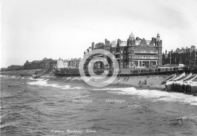 Hotel Metropole, Blackpool, Lancashire, 1890-1910. Artist: Unknown