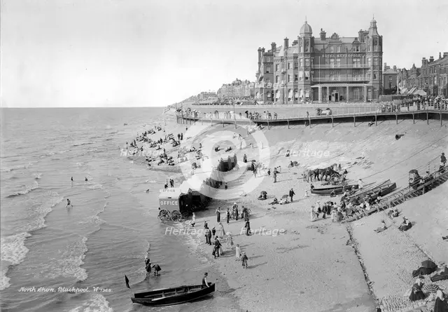 Hotel Metropole, Blackpool, Lancashire, 1890-1910. Artist: Unknown