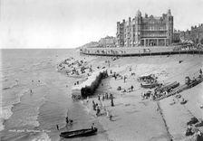 Hotel Metropole, The Promenade, Blackpool, 1890-1910. Creator: W & Co