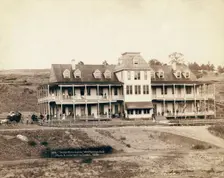 Hotel Minnekahta, Hot Springs, Dak, 1889. Creator: John C. H. Grabill