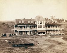 Hotel Minnekahta, Hot Springs, Dak, 1889. Creator: John C. H. Grabill