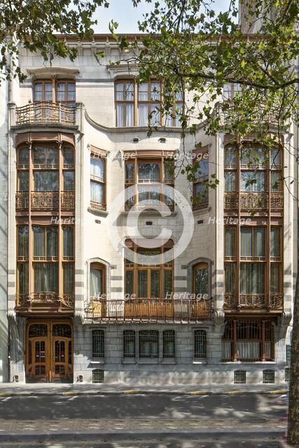 Hotel Solvay, 224 Avenue Louise, (1895-1903), c2014-2017. Artist: Alan John Ainsworth.