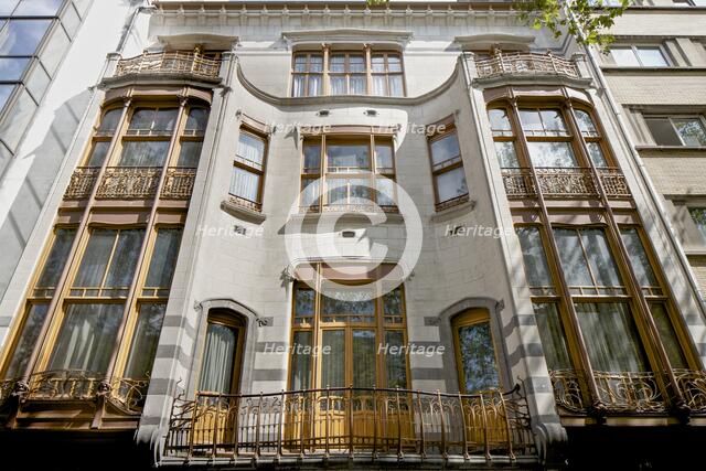 Hotel Solvay, 224 Avenue Louise, (1895-1903), c2014-2017. Artist: Alan John Ainsworth.