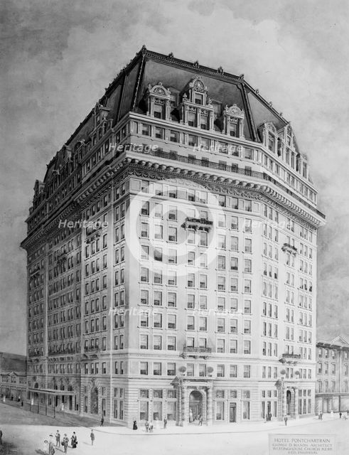 Hotel Pontchartrain, between 1900 and 1910. Creator: Unknown.