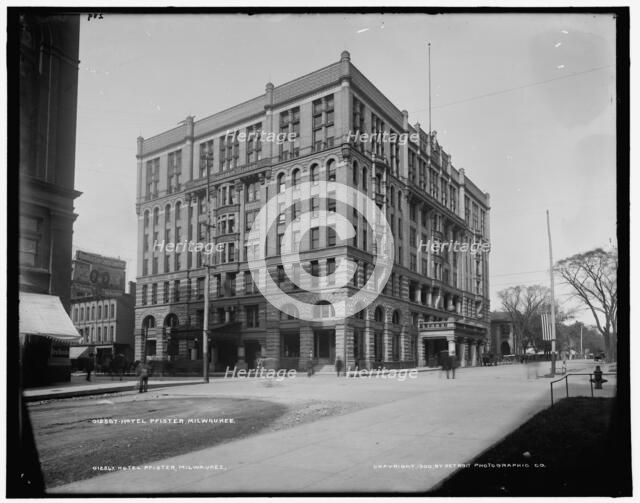 Hotel Pfister, Milwaukee, c1900. Creator: Unknown.