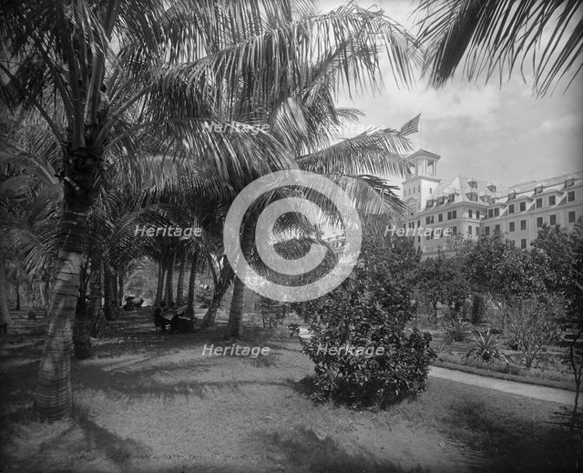 Hotel [Royal] Poinciana, Lake Worth, c1894. Creator: William H. Jackson.