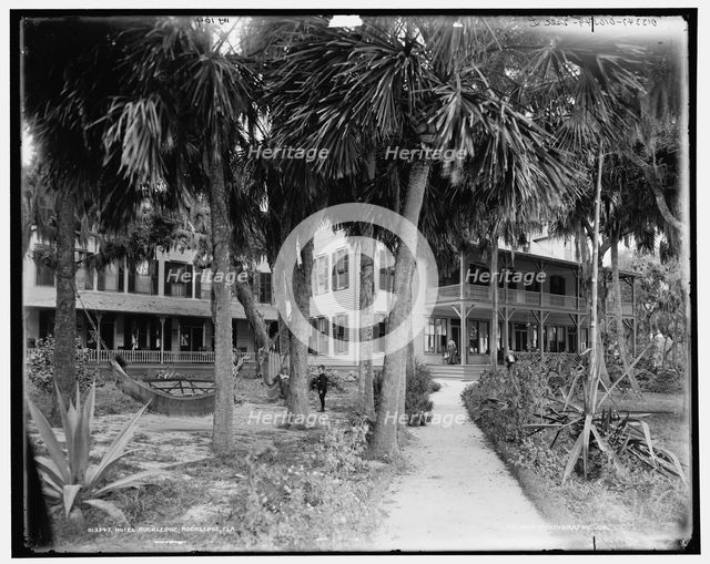 Hotel Rockledge, Rockledge, Fla., c1900. Creator: William H. Jackson.