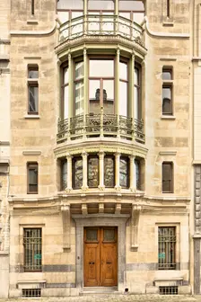 Hotel Tassel, Rue Paul Emile Janson, (c1893-94), c2014-2017. Artist: Alan John Ainsworth